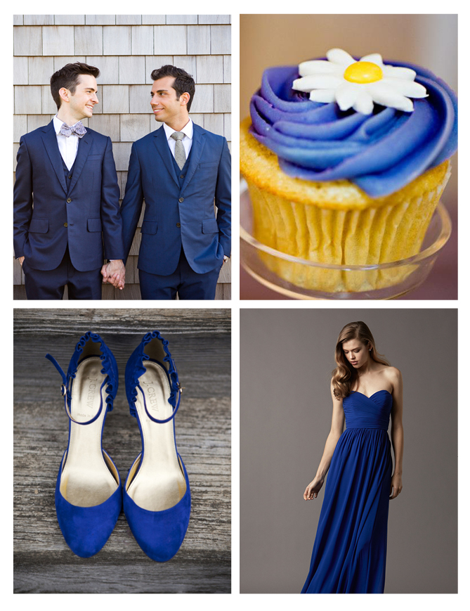 Wedding Inspiration: Cobalt Blue